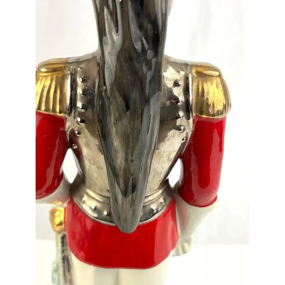 Vintage Italian Sicilian Guard‎ Ceramic Decanter 1960s Barware 18